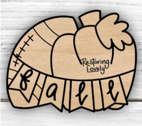 Football and Fall - Restoring Lovely