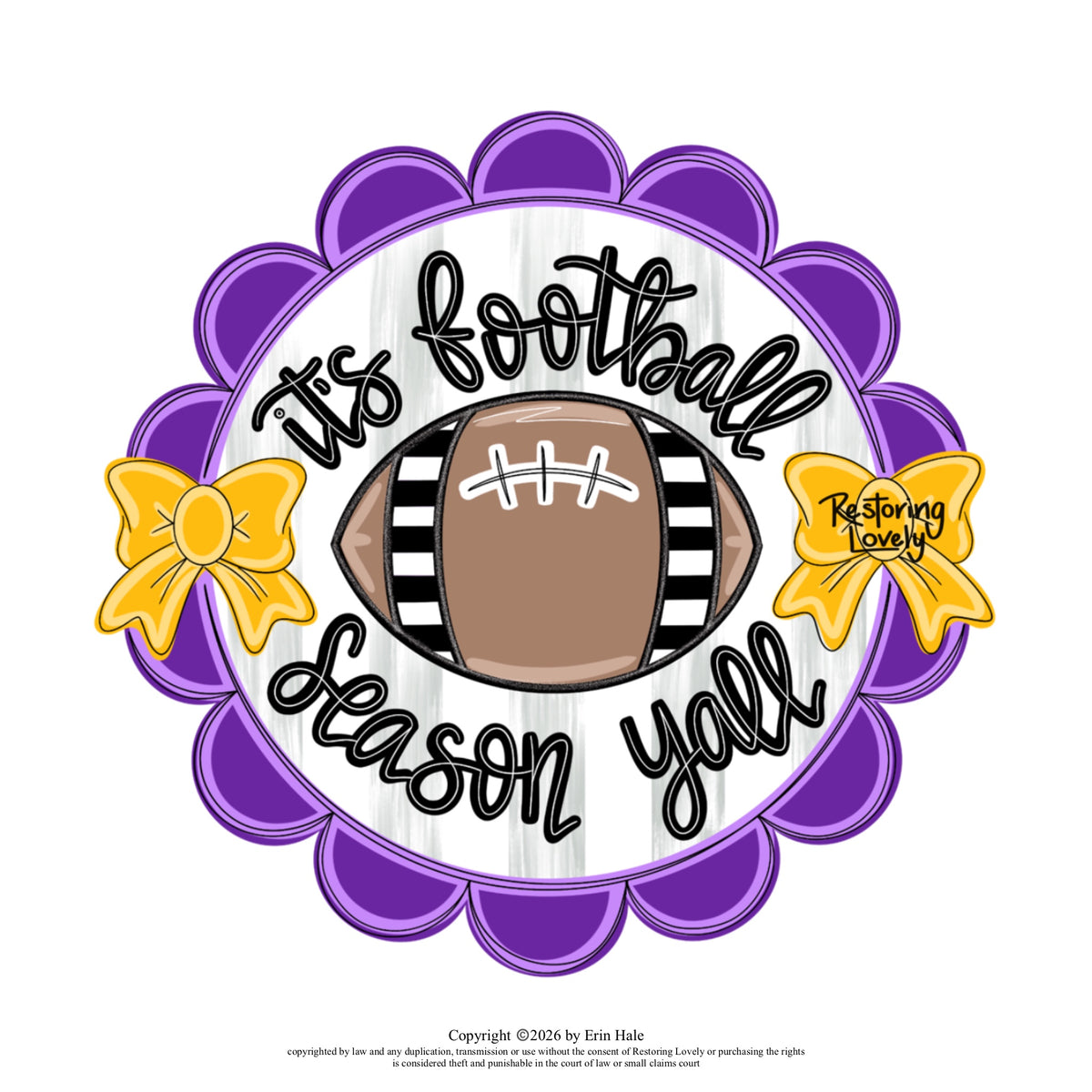 Football Season Yall - Restoring Lovely