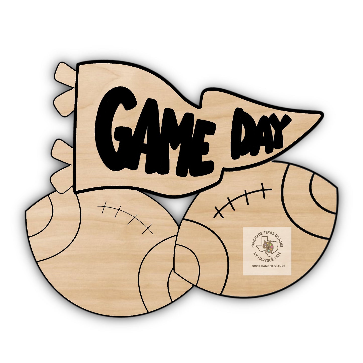 Game Day House Divided - Handmade Texas Designs