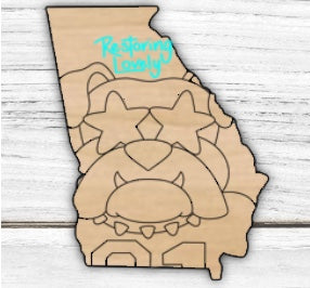 Georgia State Bulldog - Restoring Lovely