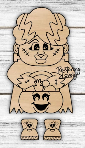 Ghost Ribbon Leg Bride - Restoring Lovely