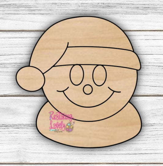 Gingerbread Boy Ornament - Restoring Lovely