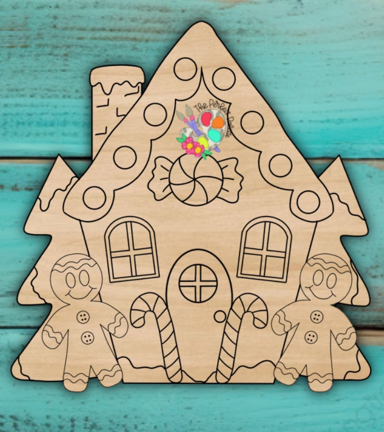 Gingerbread House - The Perfect Palette