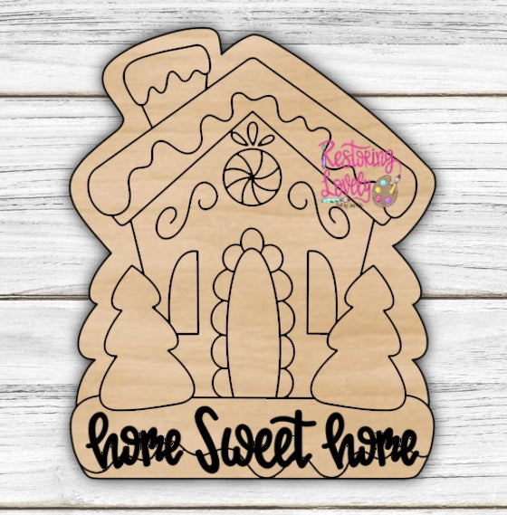 Gingerbread House - Restoring Lovely