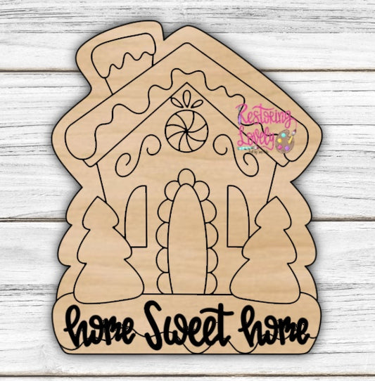 Gingerbread House - Restoring Lovely