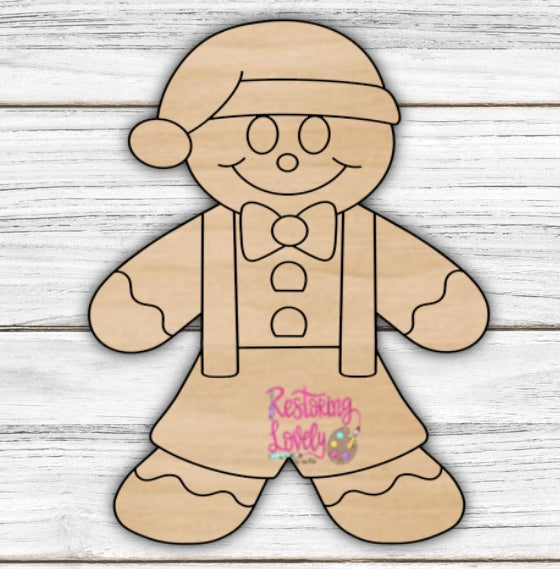Gingerbread Boy - Restoring Lovely