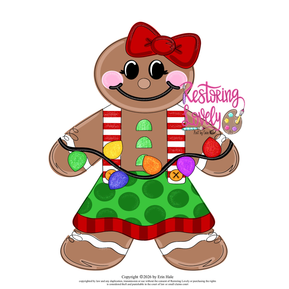 Gingerbread Girl - Restoring Lovely