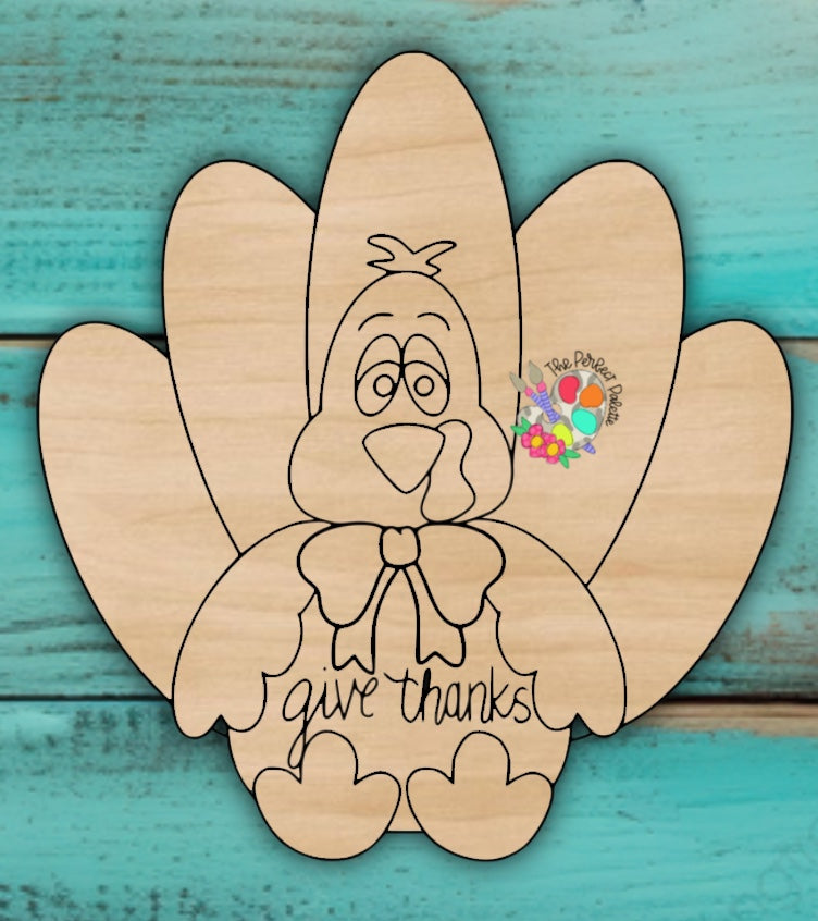 Give Thanks Turkey - The Perfect Palette September 2026 Template Club