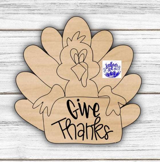 Give Thanks - Sunflower Gang October 2026 Template Club