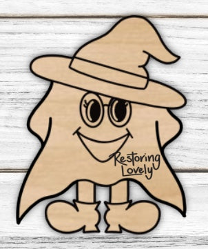 Halloween Ghost - Restoring Lovely