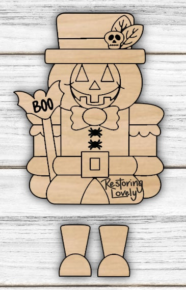 Halloween Nutcracker - Restoring Lovely