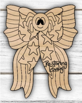 Halloween Spider Bow - Restoring Lovely