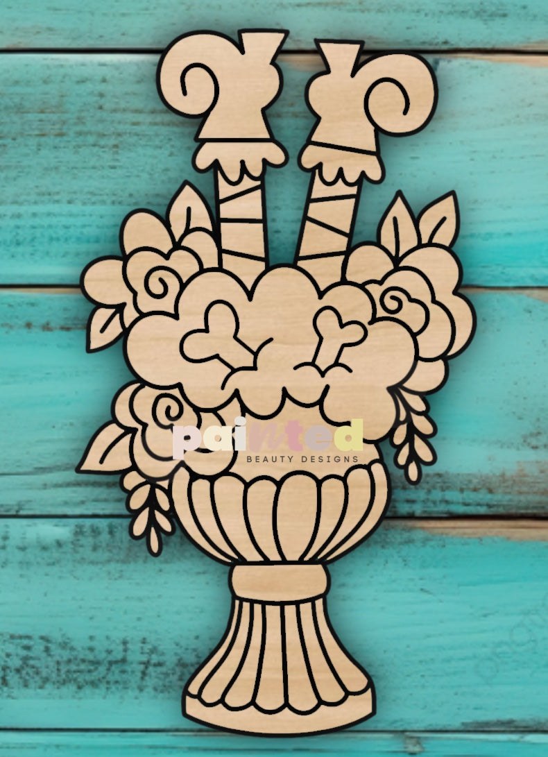 Halloween Topiary - Painted Beauty Designs