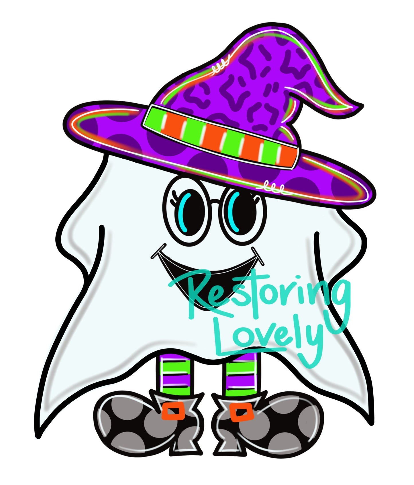 Halloween Ghost - Restoring Lovely