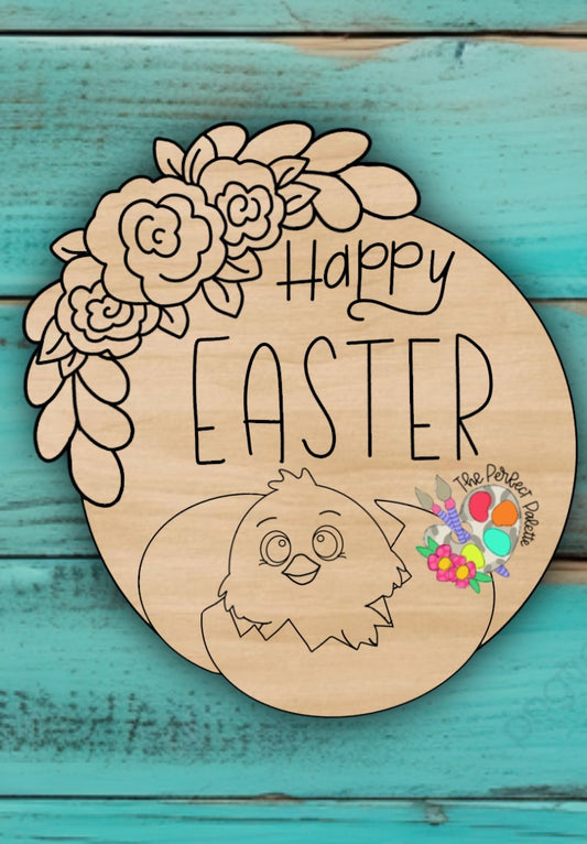 Happy Easter Chick - The Perfect Palette