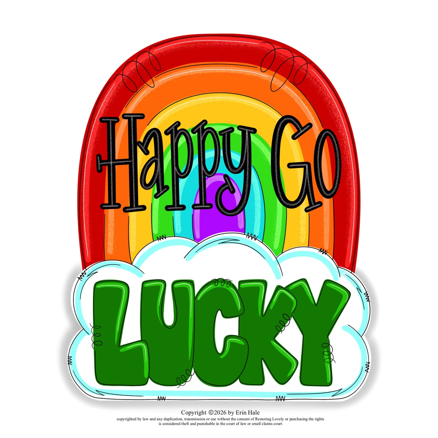 Happy Go Lucky Cloud - Restoring Lovely