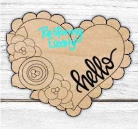 Hello Flower Heart - Restoring Lovely
