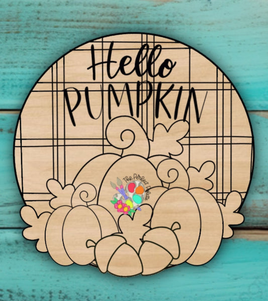 Hello Pumpkin Round - The Perfect Palette