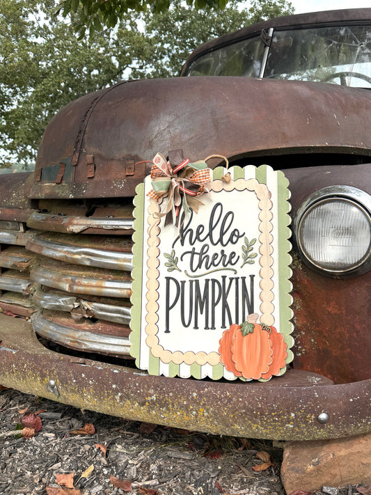 Hello There Pumpkin - Whippoorwill Charm