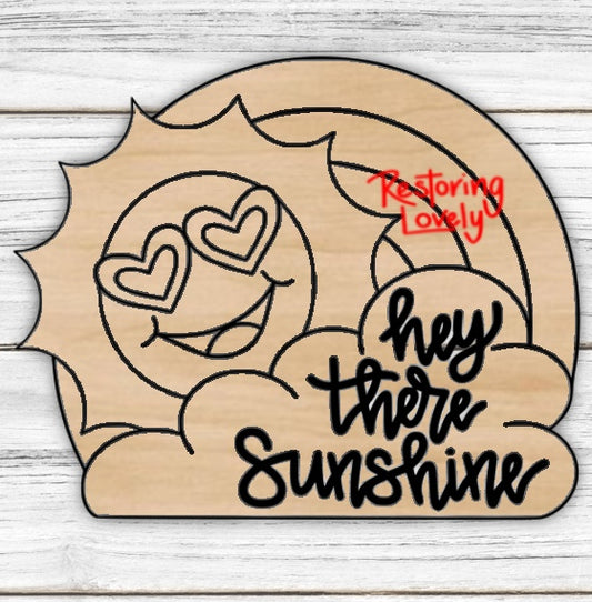 Hey There Sunshine Sun - Restoring Lovely
