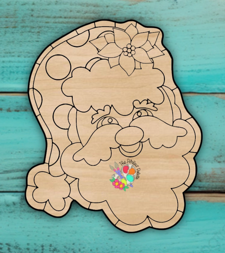 Holly Jolly Santa - The Perfect Palette September 2026 Template Club