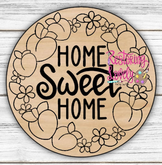 Home Sweet Home Peach - Restoring Lovely