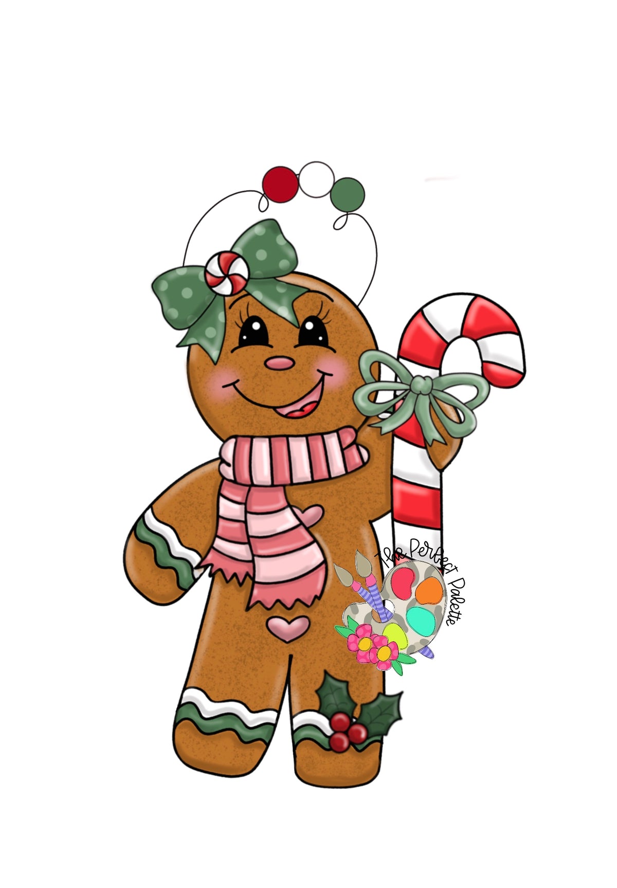 Sweet Little Gingerbread - The Perfect Palette September 2026 Template Club
