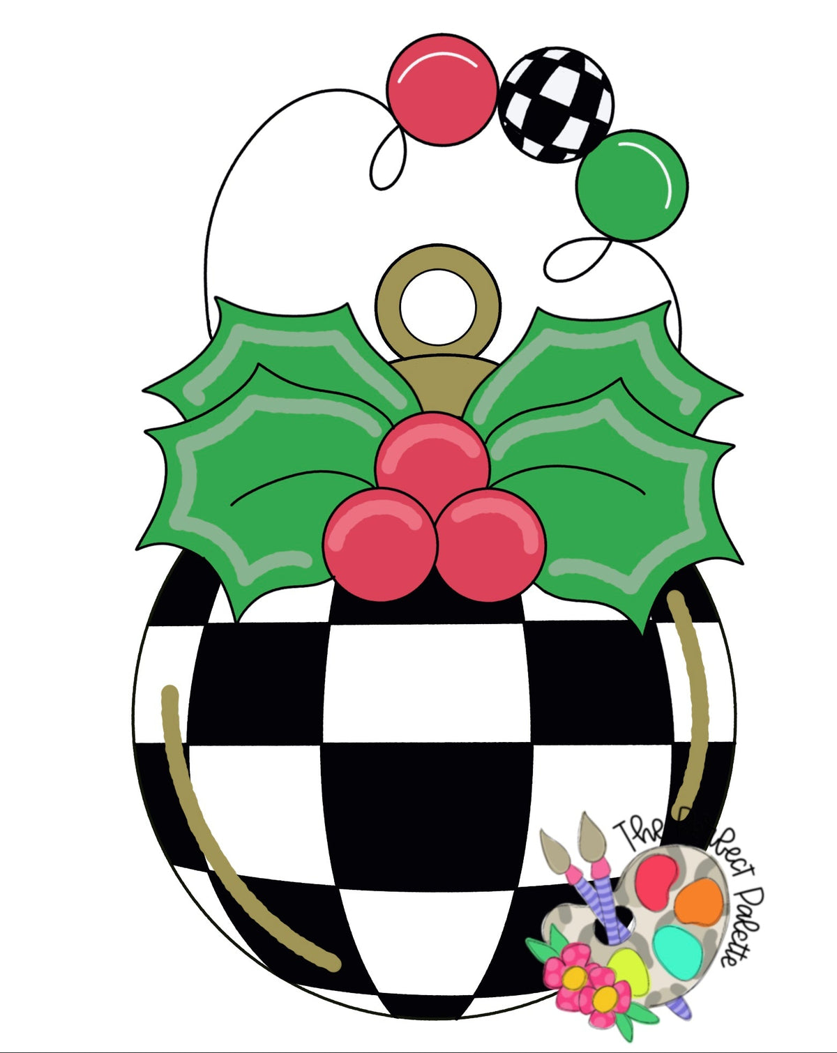 Checkered Ornament - The Perfect Palette
