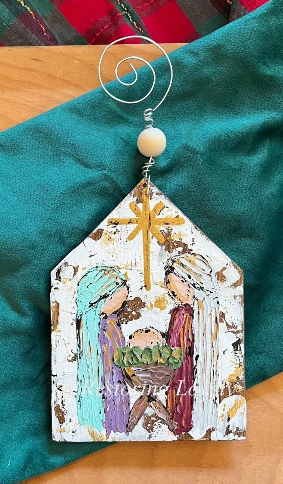 Nativity Ornament - Restoring Lovely