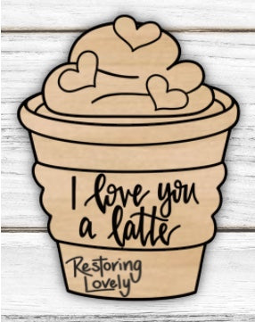 I Love You a Latte Mug - Restoring Lovely