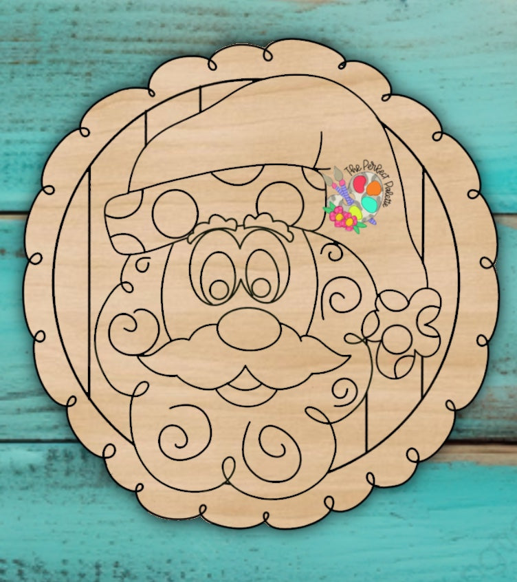 Leopard Santa - The Perfect Palette October 2026 Template Club