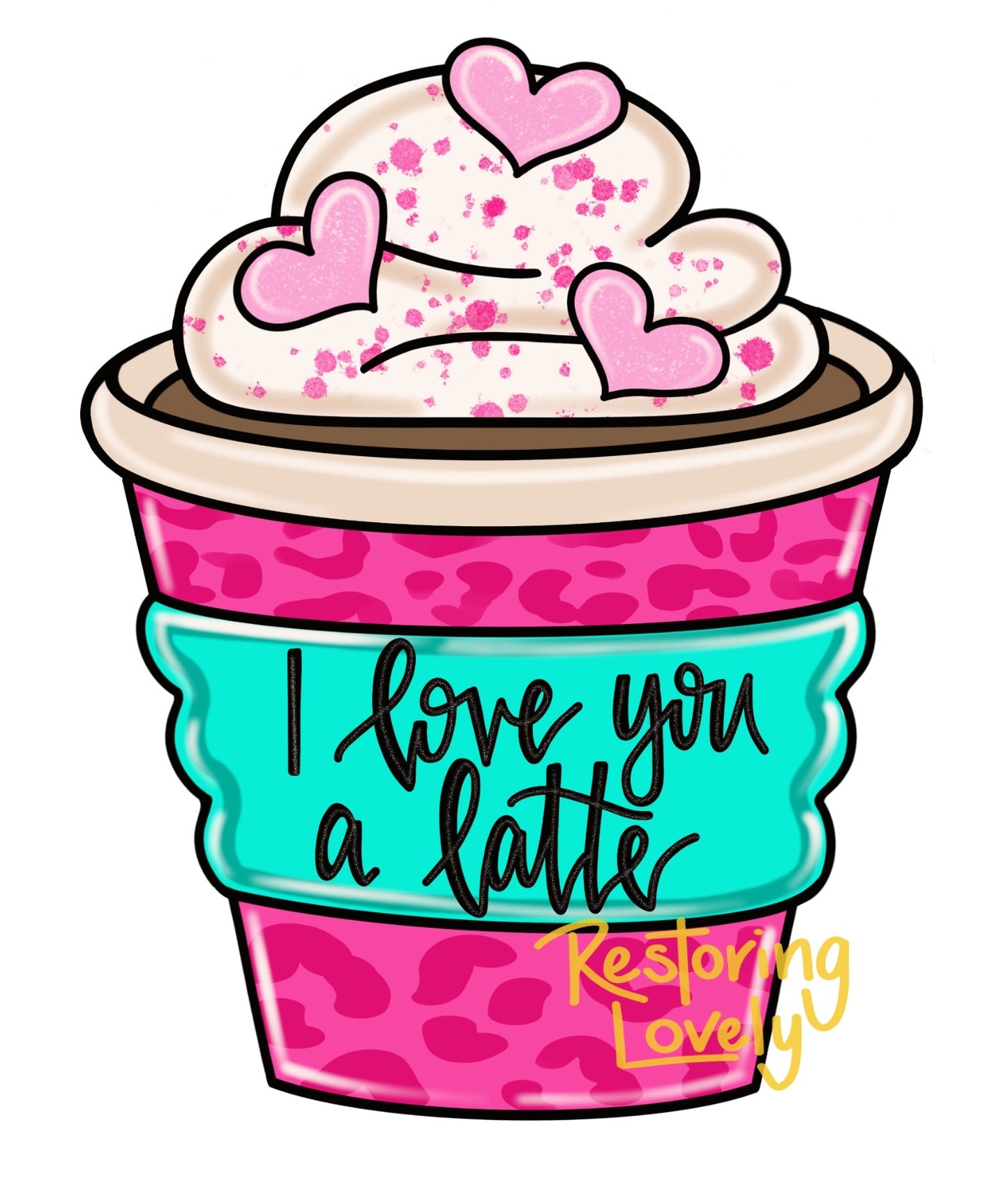 I Love You a Latte Mug - Restoring Lovely