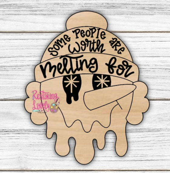 Melting for Snowman - Restoring Lovely