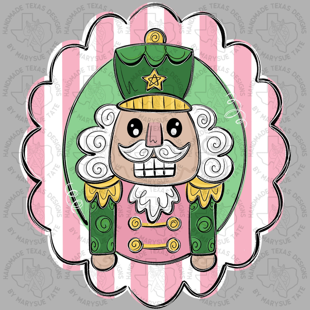 Nutcracker Scallop - Handmade Texas Designs
