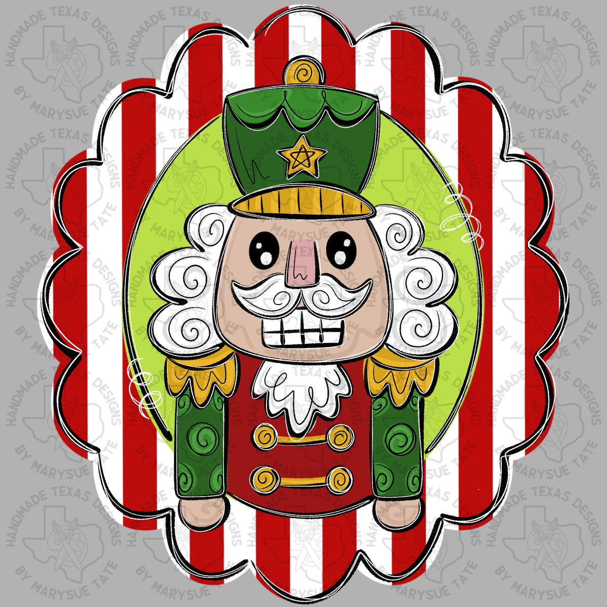 Nutcracker Scallop - Handmade Texas Designs