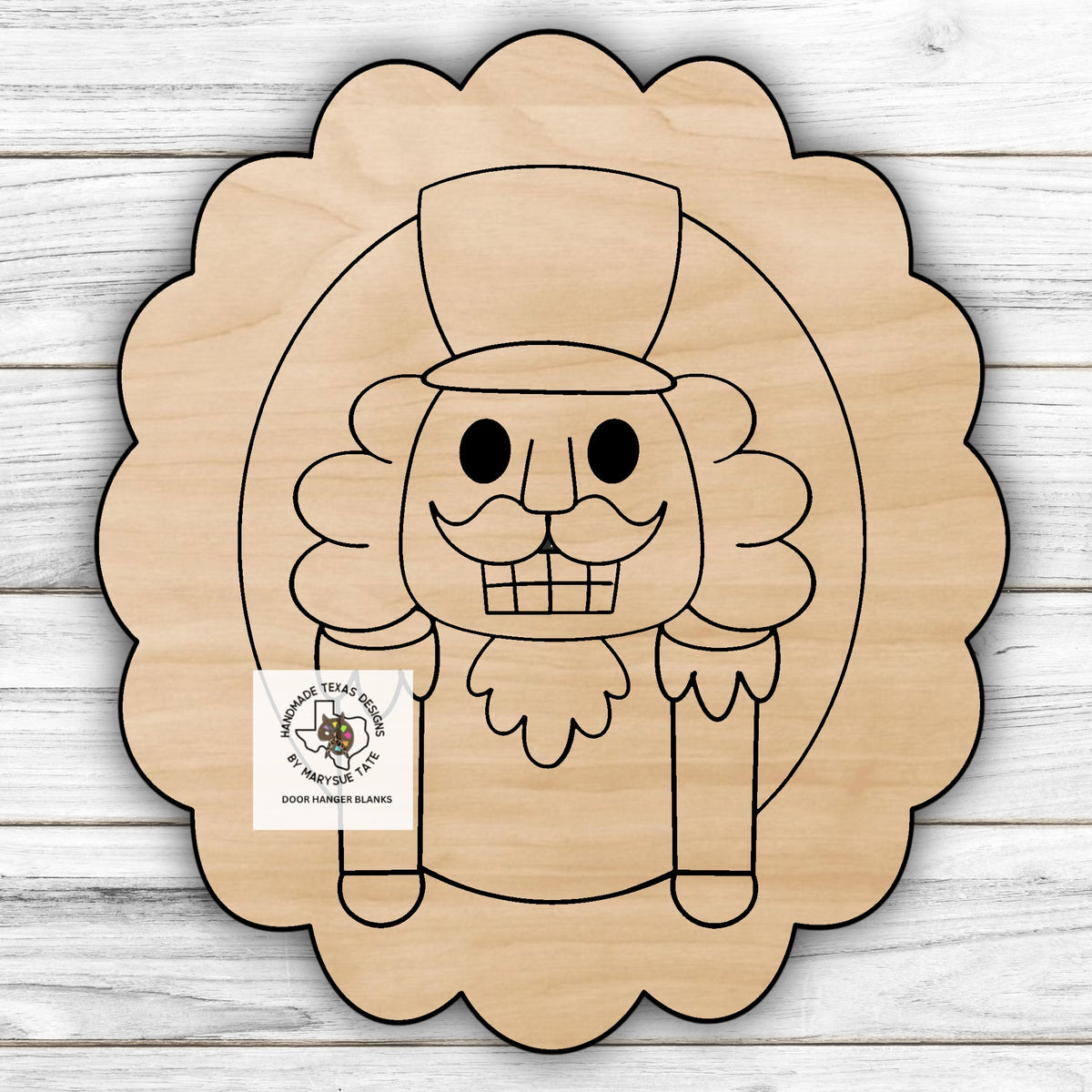 Nutcracker Scallop - Handmade Texas Designs