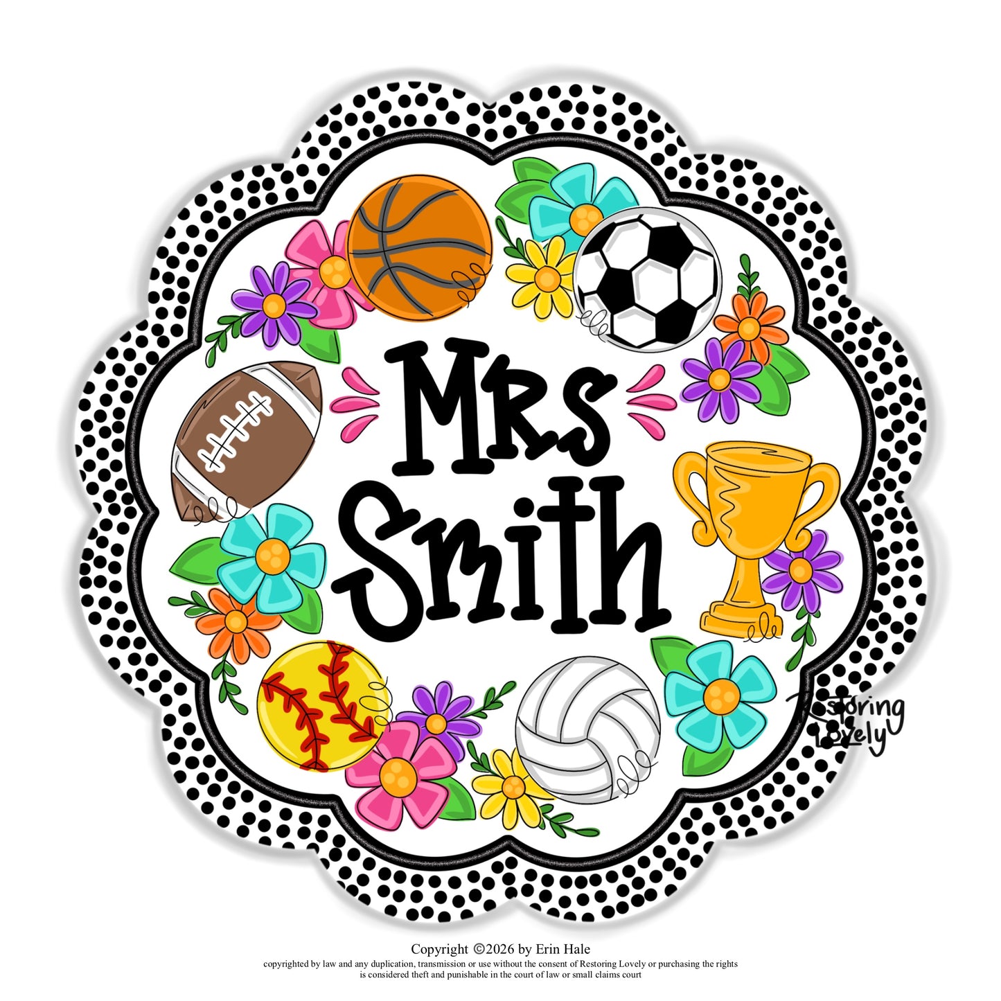 PE Coach Teacher - Restoring Lovely