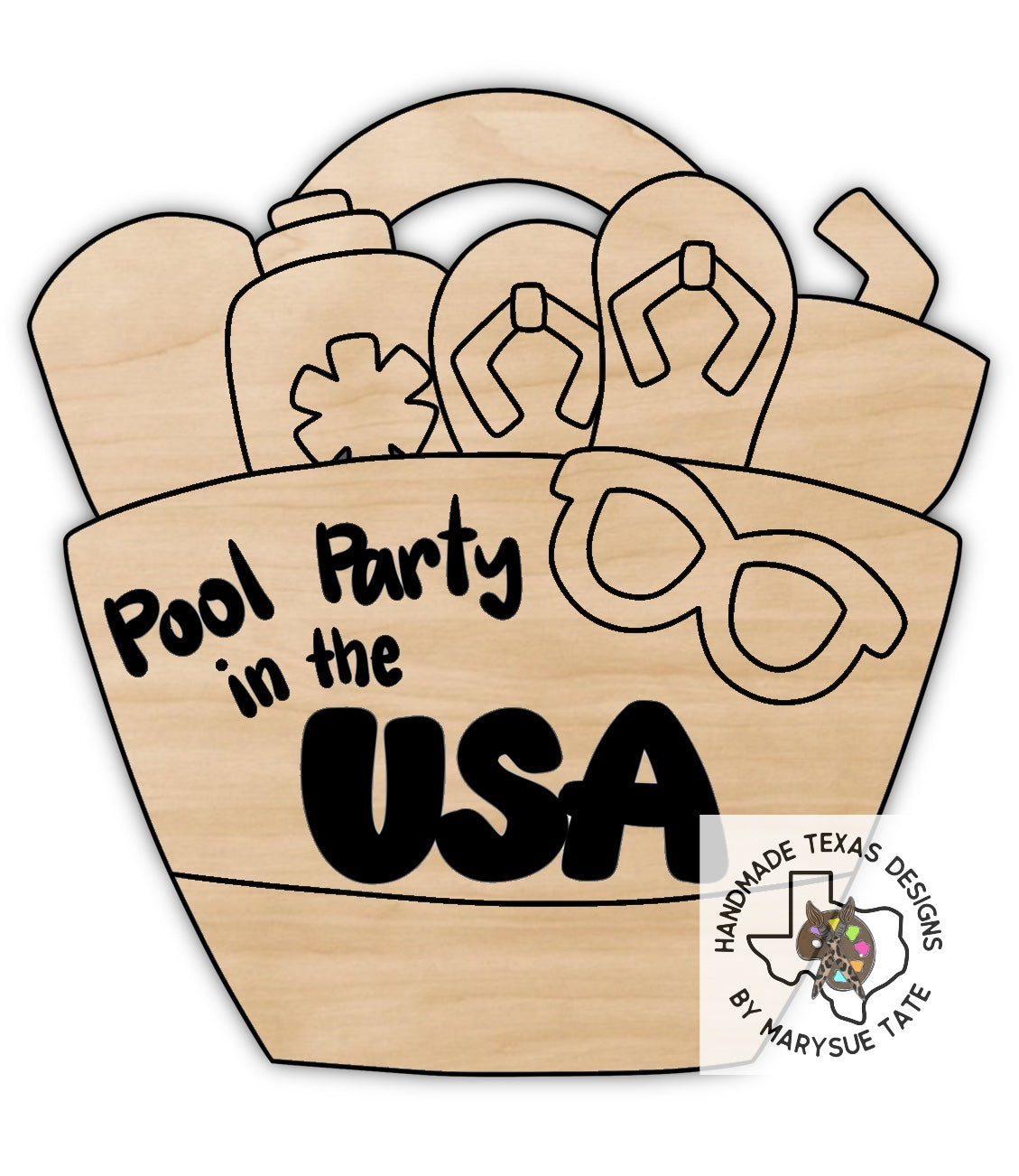 Pool Bag Party In USA- Handmade Texas Designs