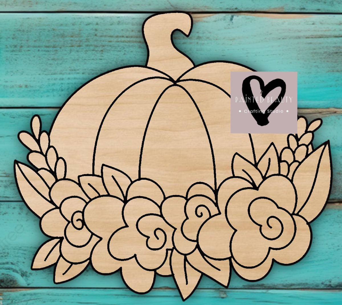 Pumpkin Flowers - Painted Beauty Designs