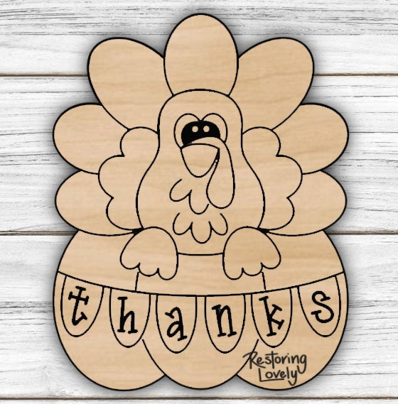 Pumpkin Turkey - Restoring Lovely