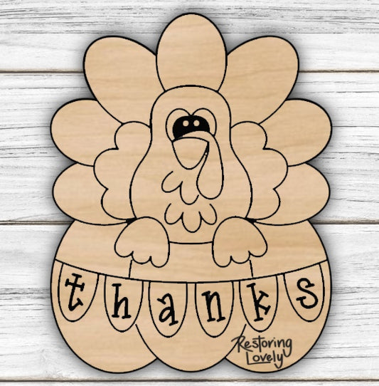 Pumpkin Turkey - Restoring Lovely