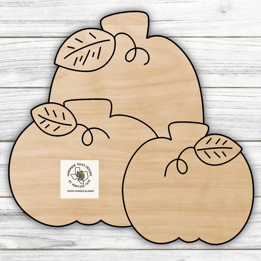 Pumpkins 3 - Handmade Texas Designs