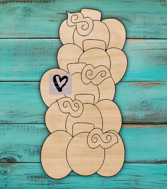 Stacked Pumpkins - Painted Beauty Designs