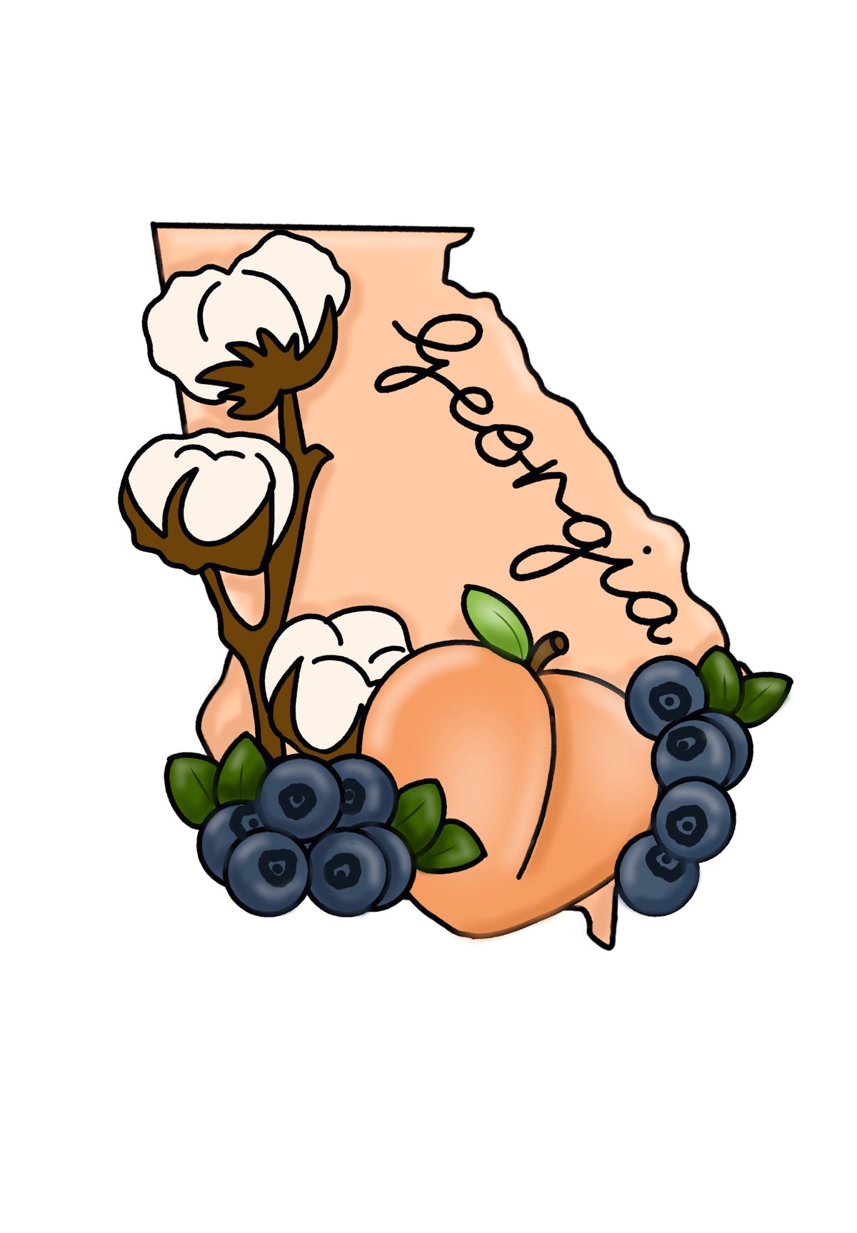 State of Georgia  - The Perfect Palette