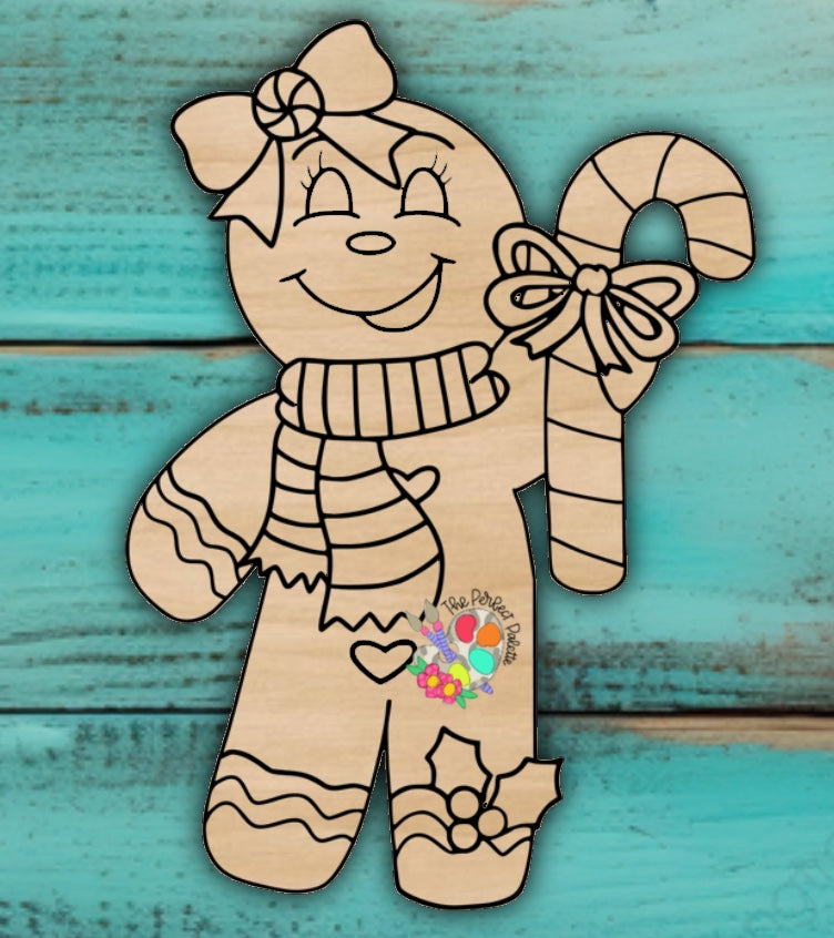 Sweet Little Gingerbread - The Perfect Palette September 2026 Template Club