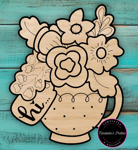 Tea Cup Floral - Nanabelle's Pretties