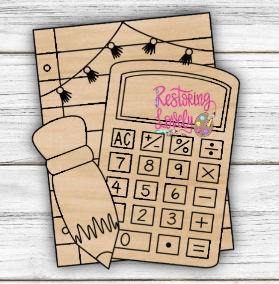 Teacher calculator - Restoring Lovely