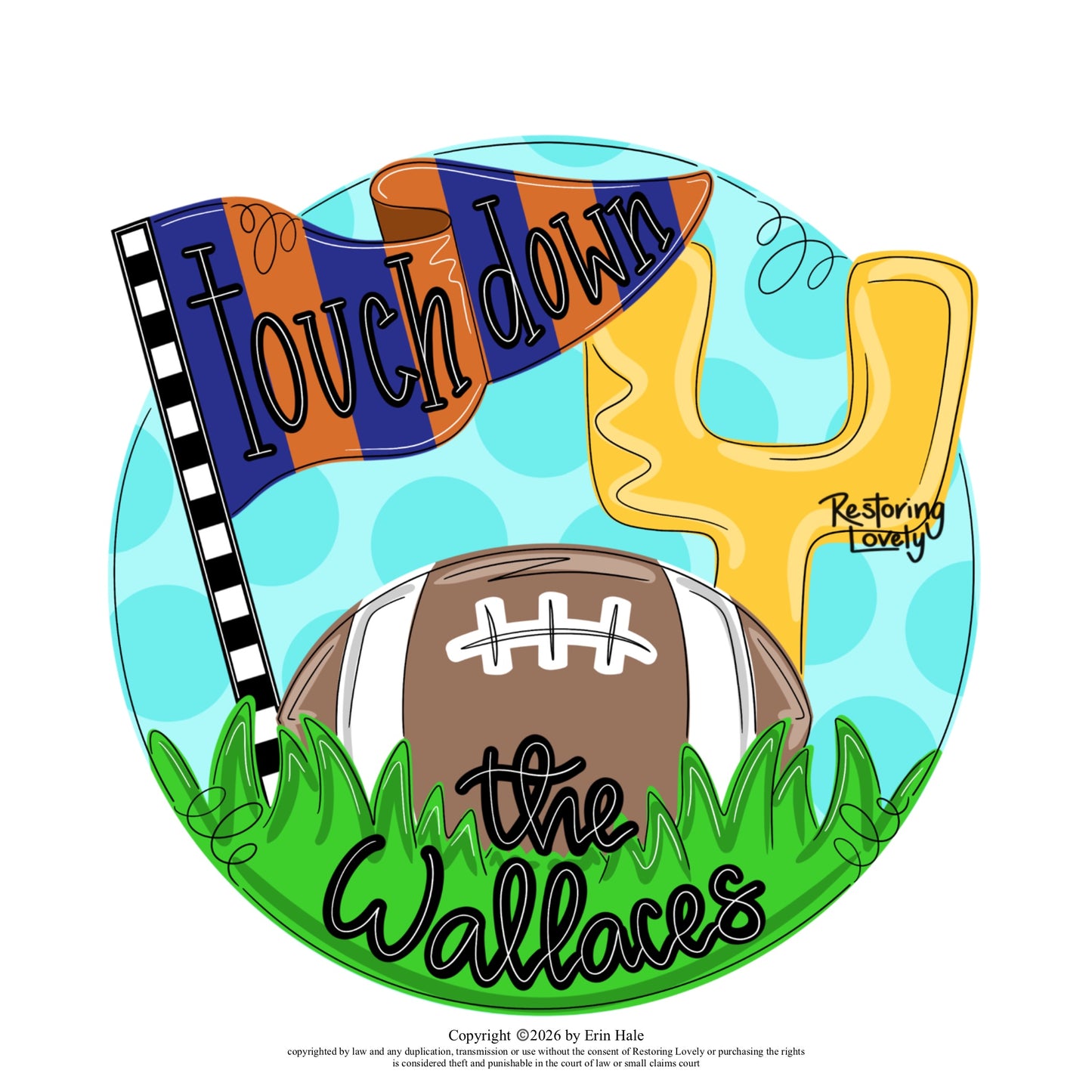 Touchdown Football  - Restoring Lovely