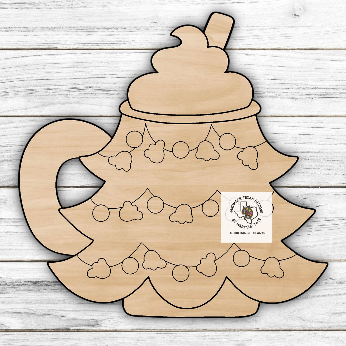 Tree Mug - Handmade Texas Designs