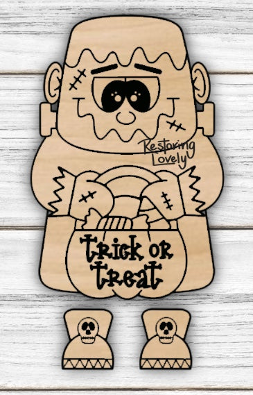 Trick Ribbon Leg Frank - Restoring Lovely